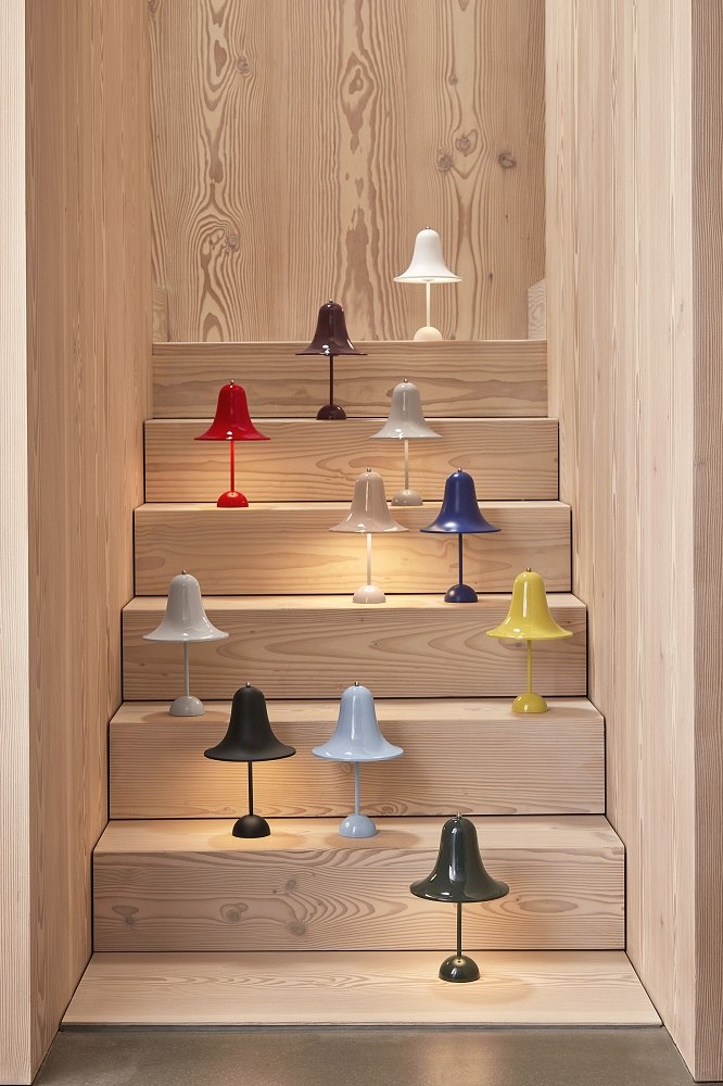 Pantop Portable lamp / Lampe de batterie Verpan