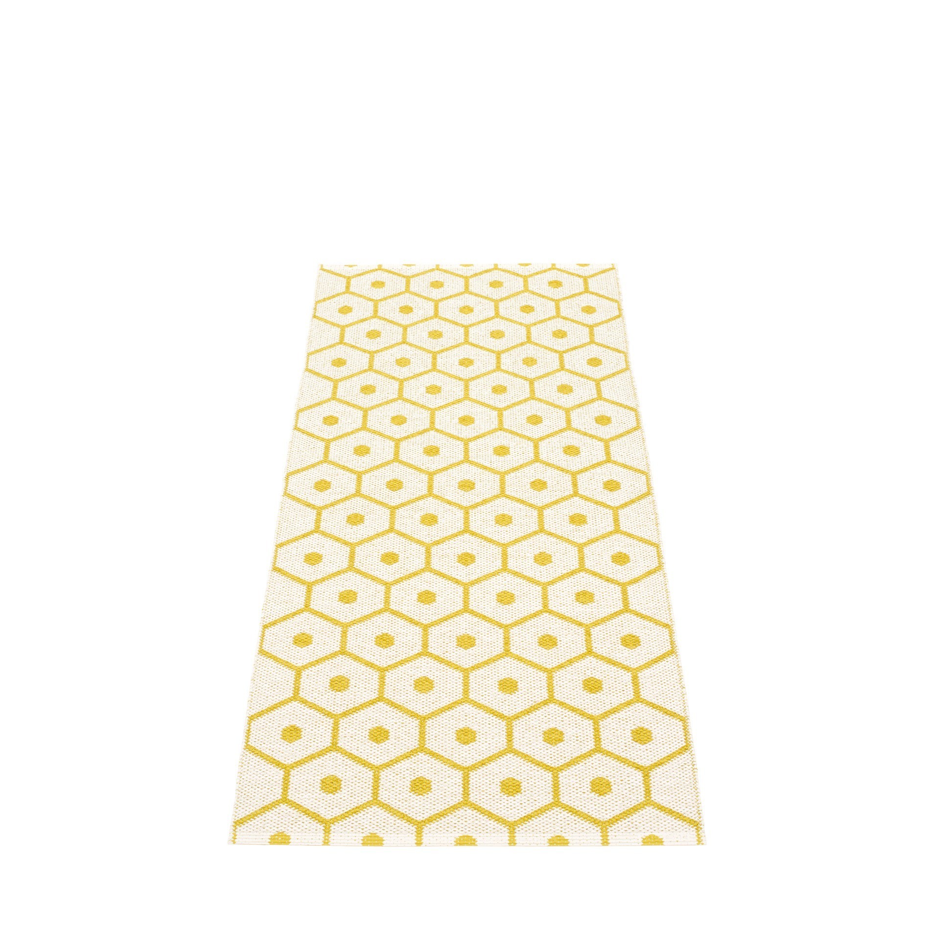Honey Plastique Tapis 70x160 cm Pappelina Moutarde-Vanille