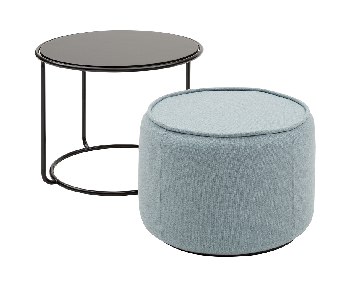 TOM Tabouret et table d'appoint Softline 