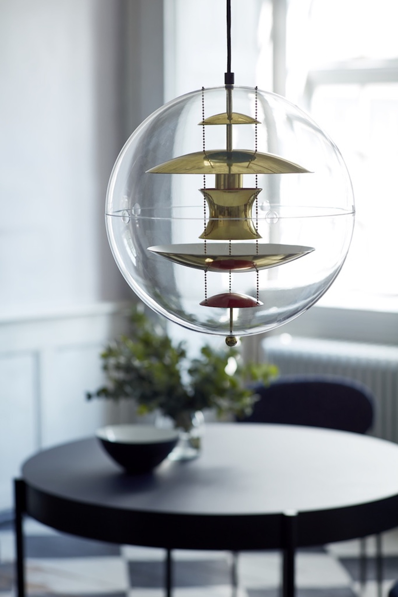 VP Globe Brass Finish Lampe à suspension Verpan