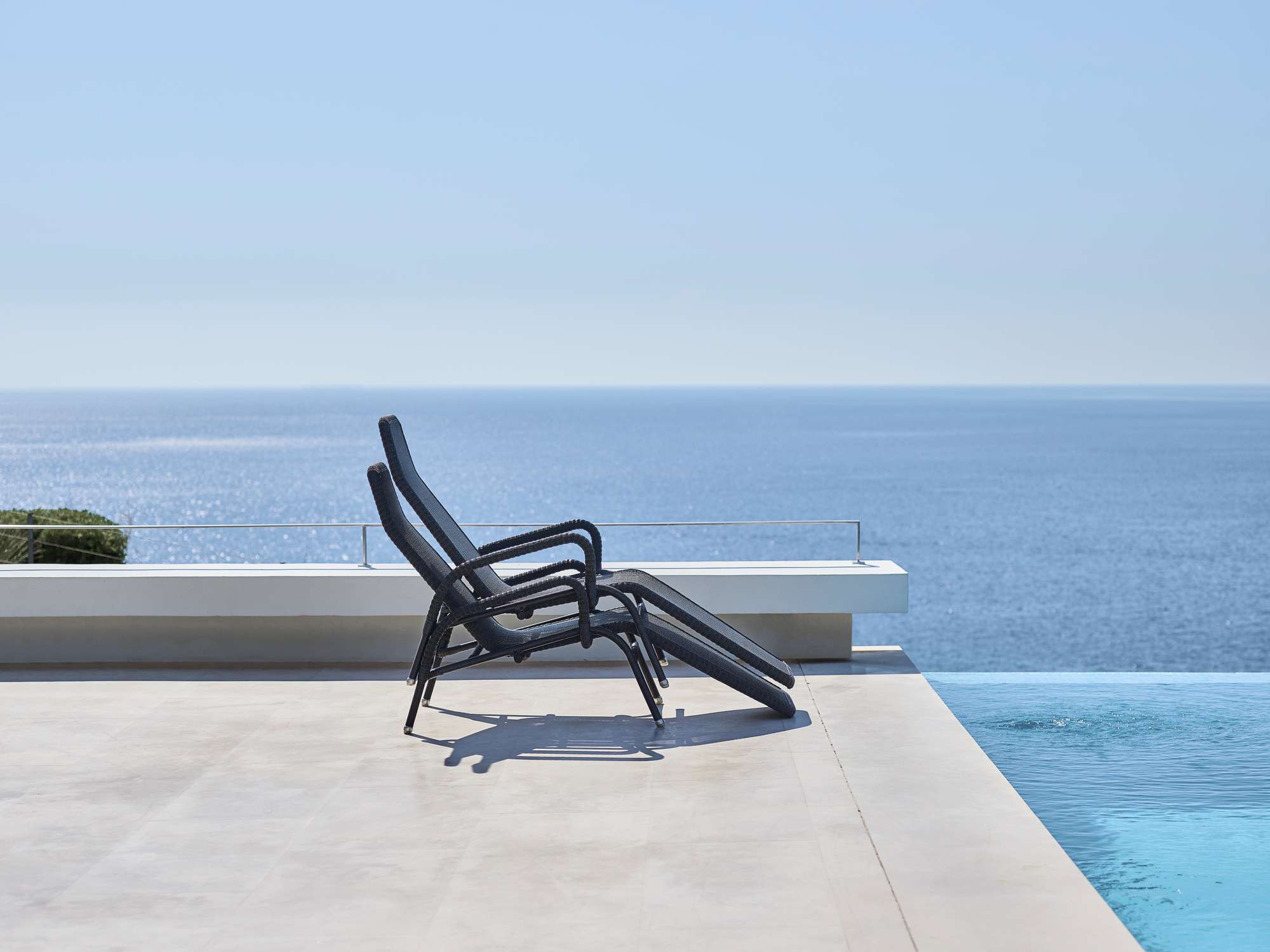 Sunrise Outdoor Chaise longue empilable Cane-Line