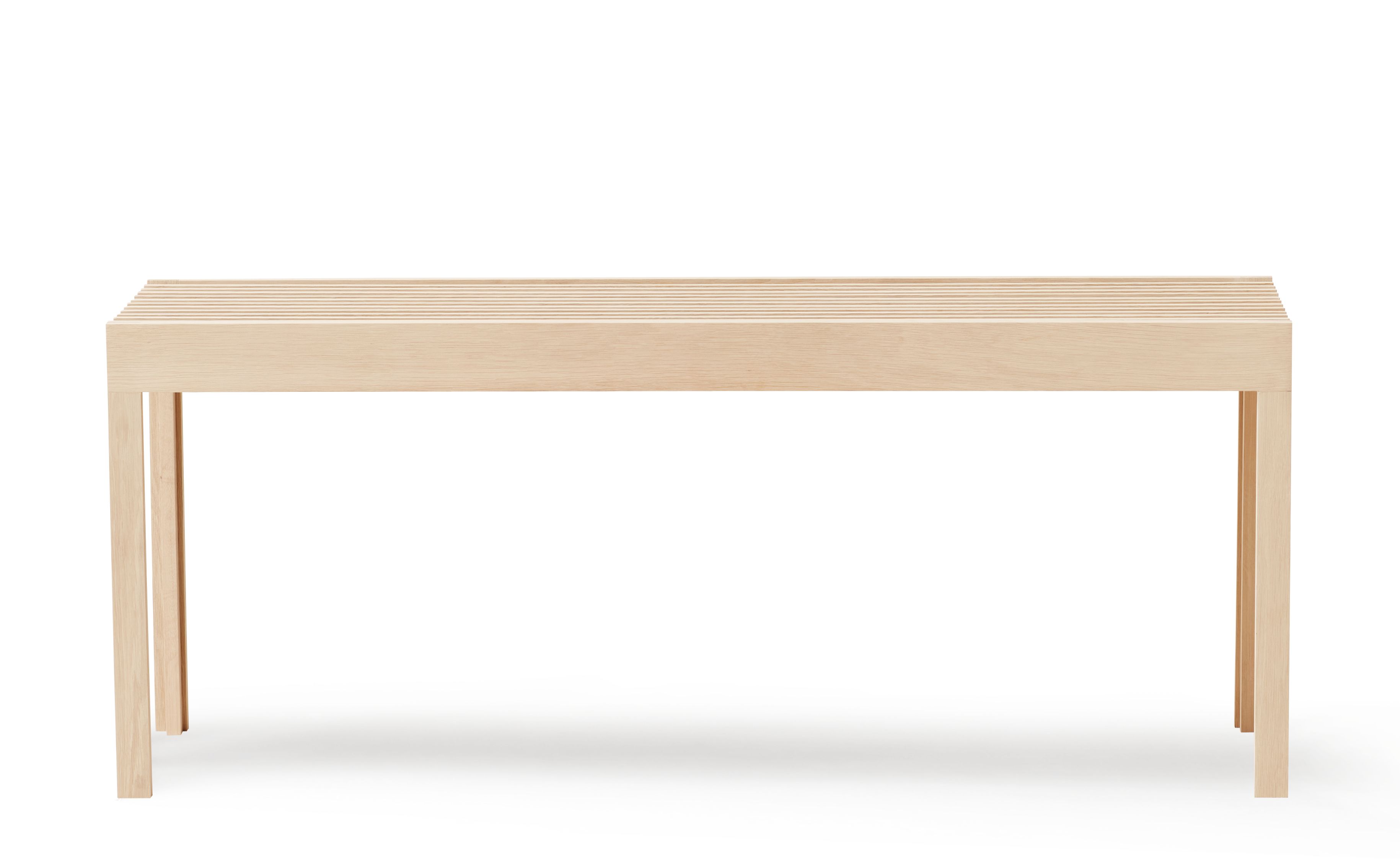 Banc Lightweight chêne blanc huilé Form & Refine