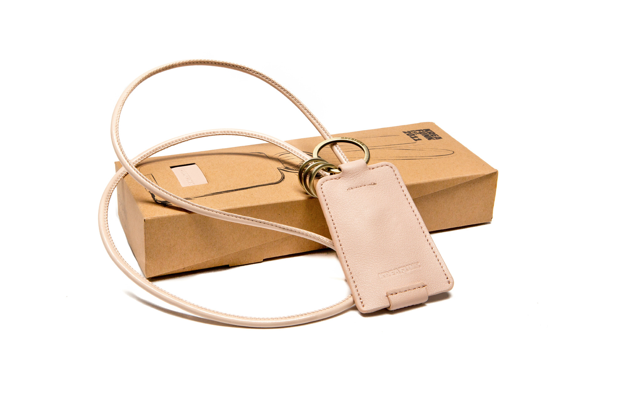 cCHAIN Porte-clés avec USB câble Kreafunk rose OFFRE SPECIALE