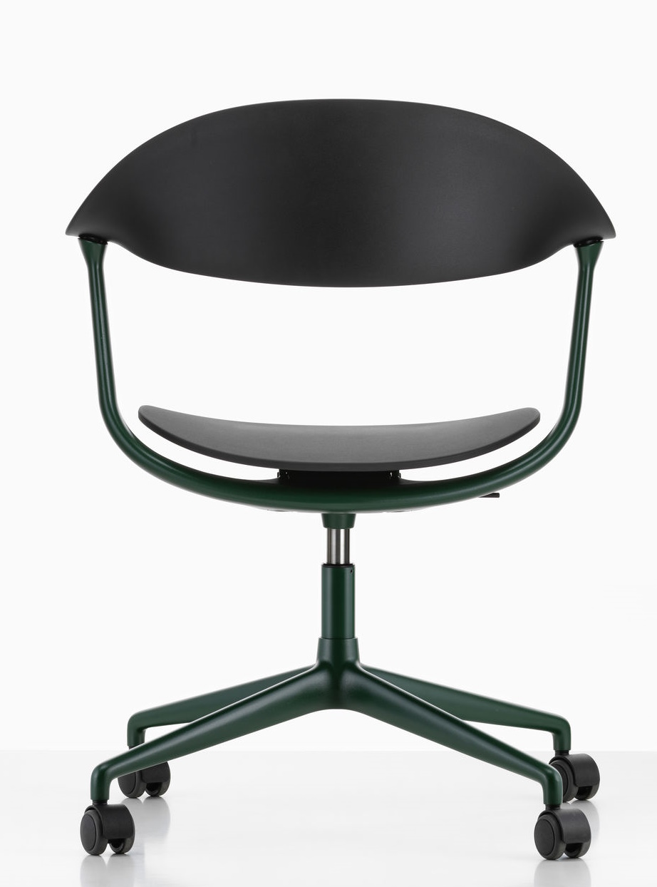 Mynt dossier et assise plastique Chaise de bureau Vitra