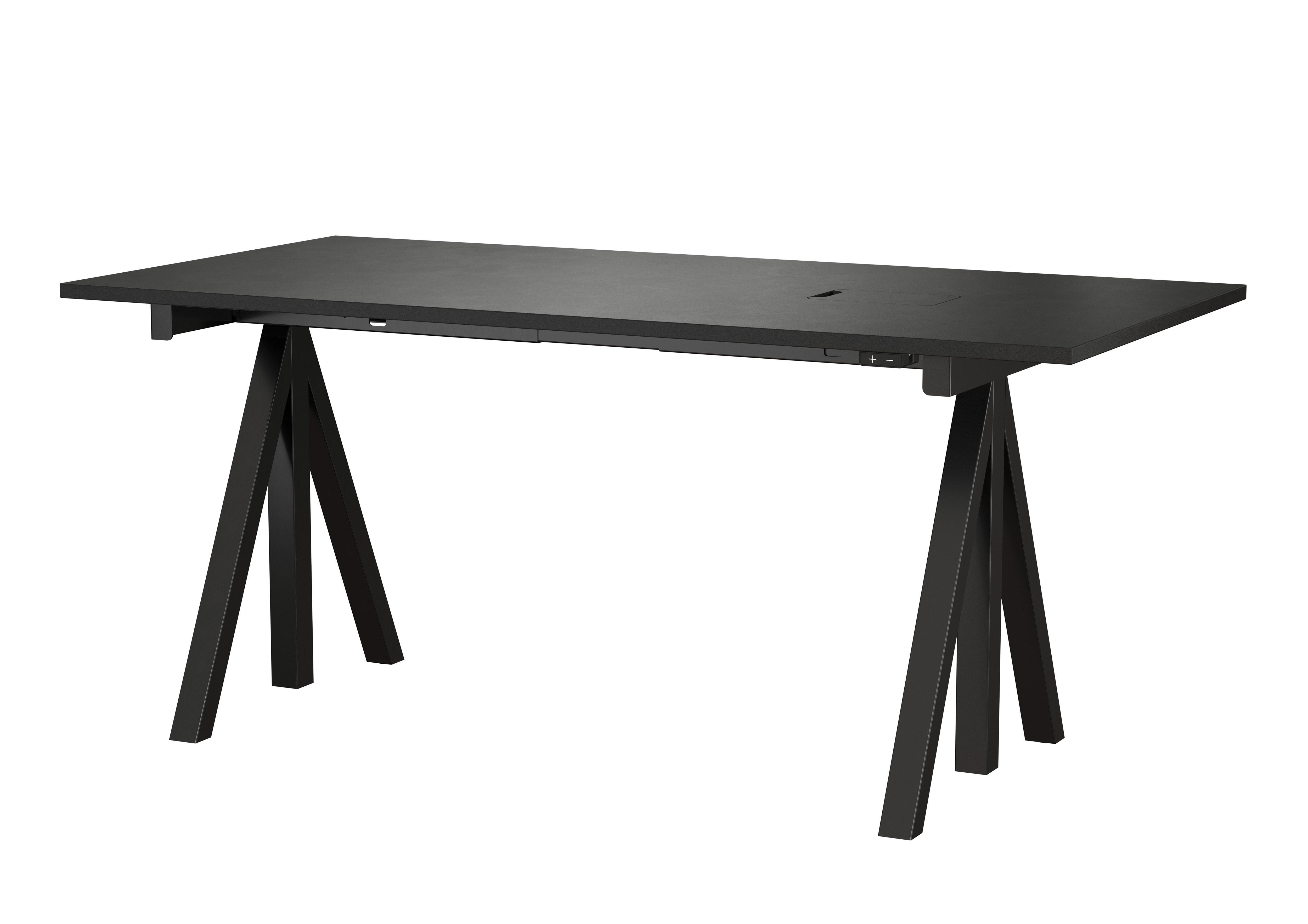Works Bureau Fix cadre noir String Furniture
