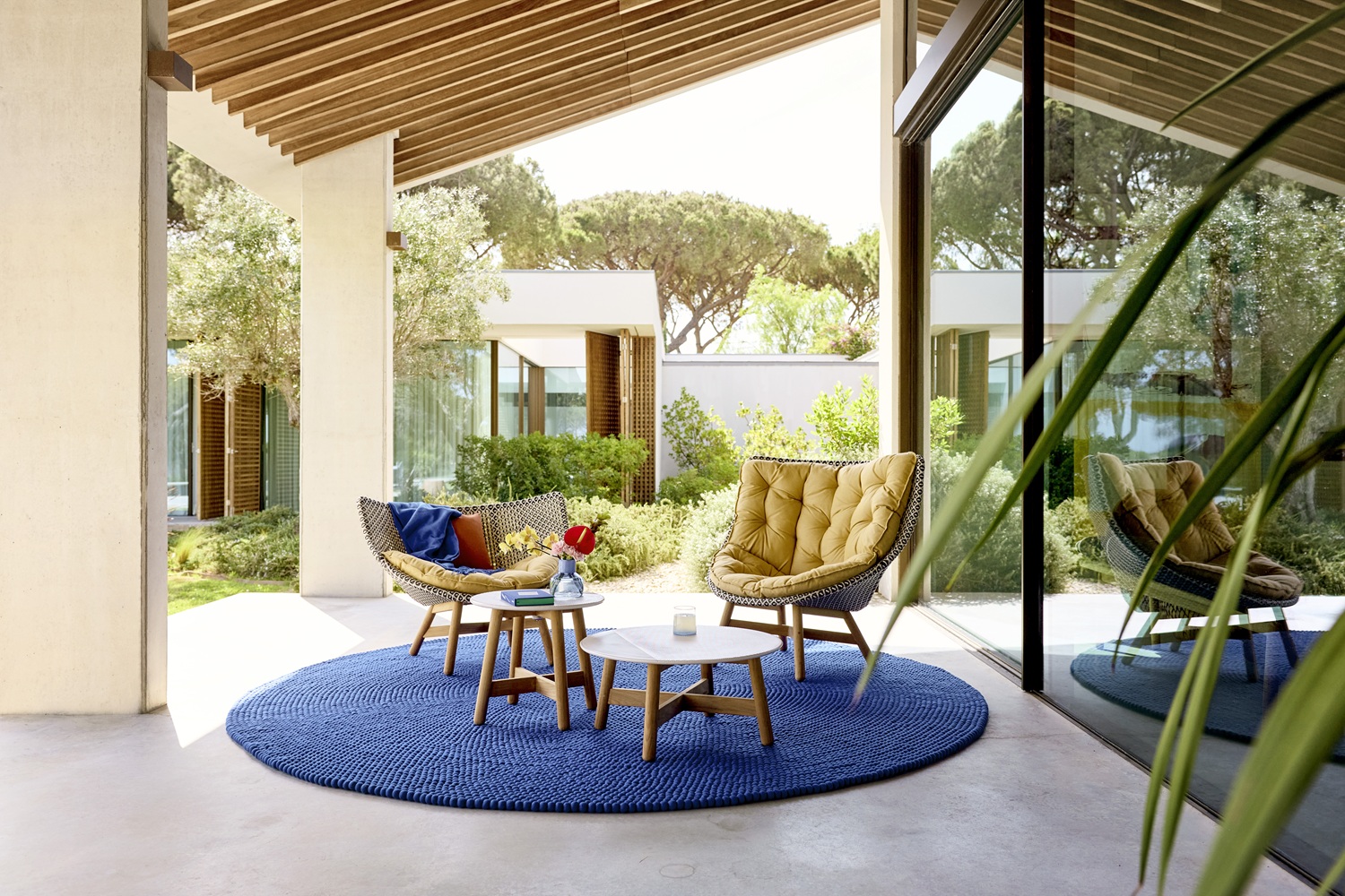 Mbrace Outdoor Wing chair Fauteuil à haut dossier Dedon