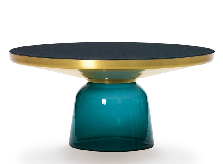 Bell Coffee Table Table basse Laiton ClassiCon Montana-bleu
