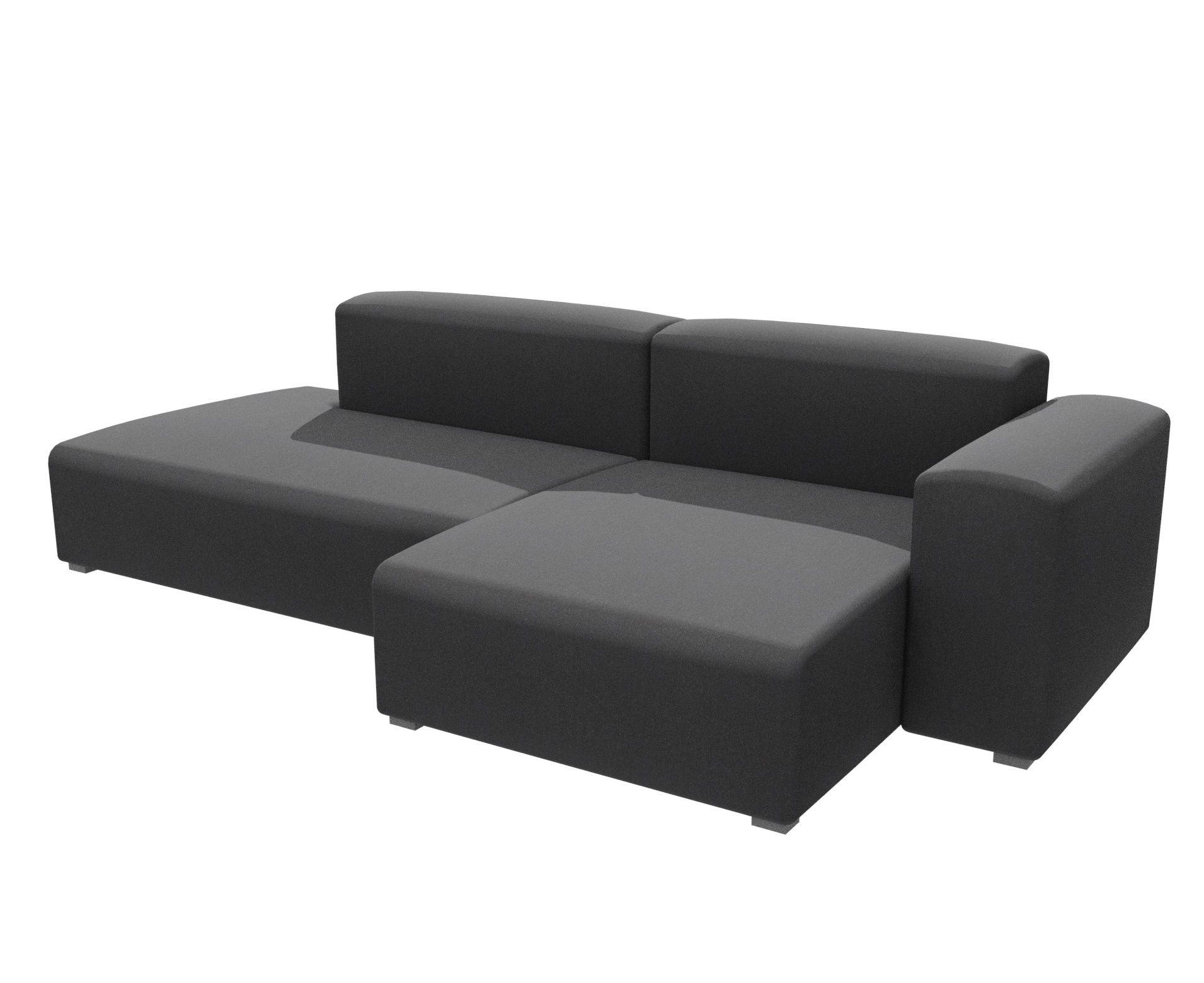 Mags Soft Sofa Low Armrest 2 1/2 places Combination 3 Hay 