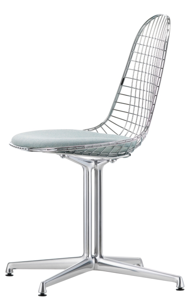 DKL-5 Wire Chair chaise avec coussin d'assise Vitra