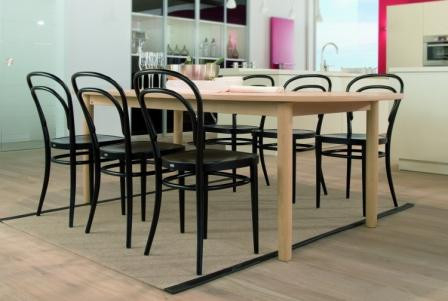 214 M / 214M Chaise en bois courbé - Café chaise Thonet
