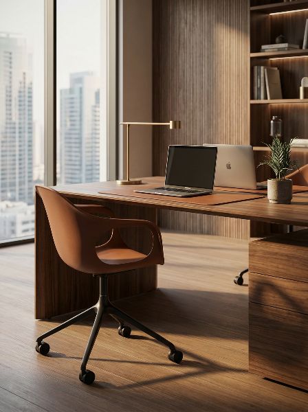 Fauteuil Elephantino avec roulettes Kristalia