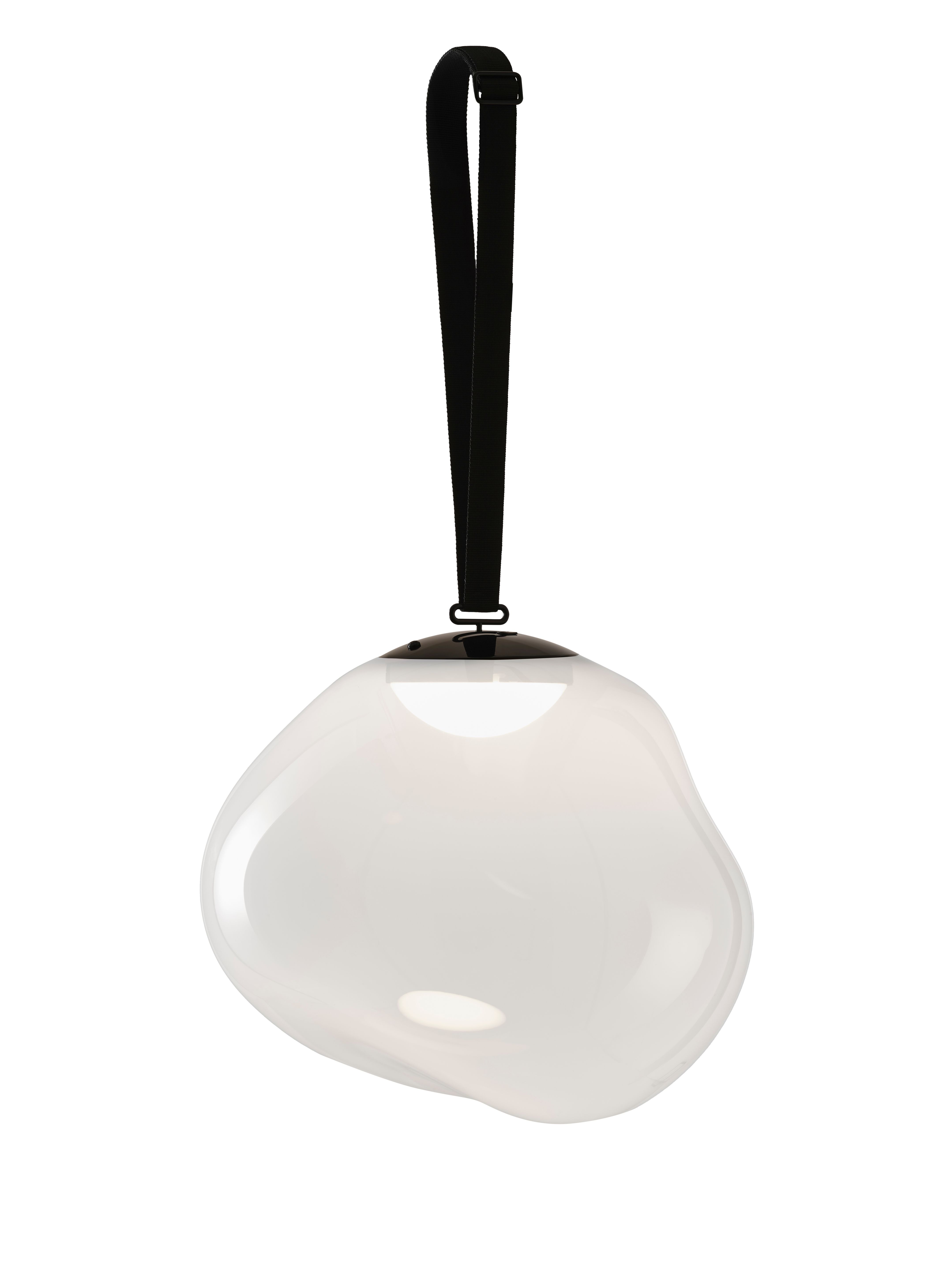 Melt Large LED lampe portable à poser ou à suspendre Opal Tom Dixon