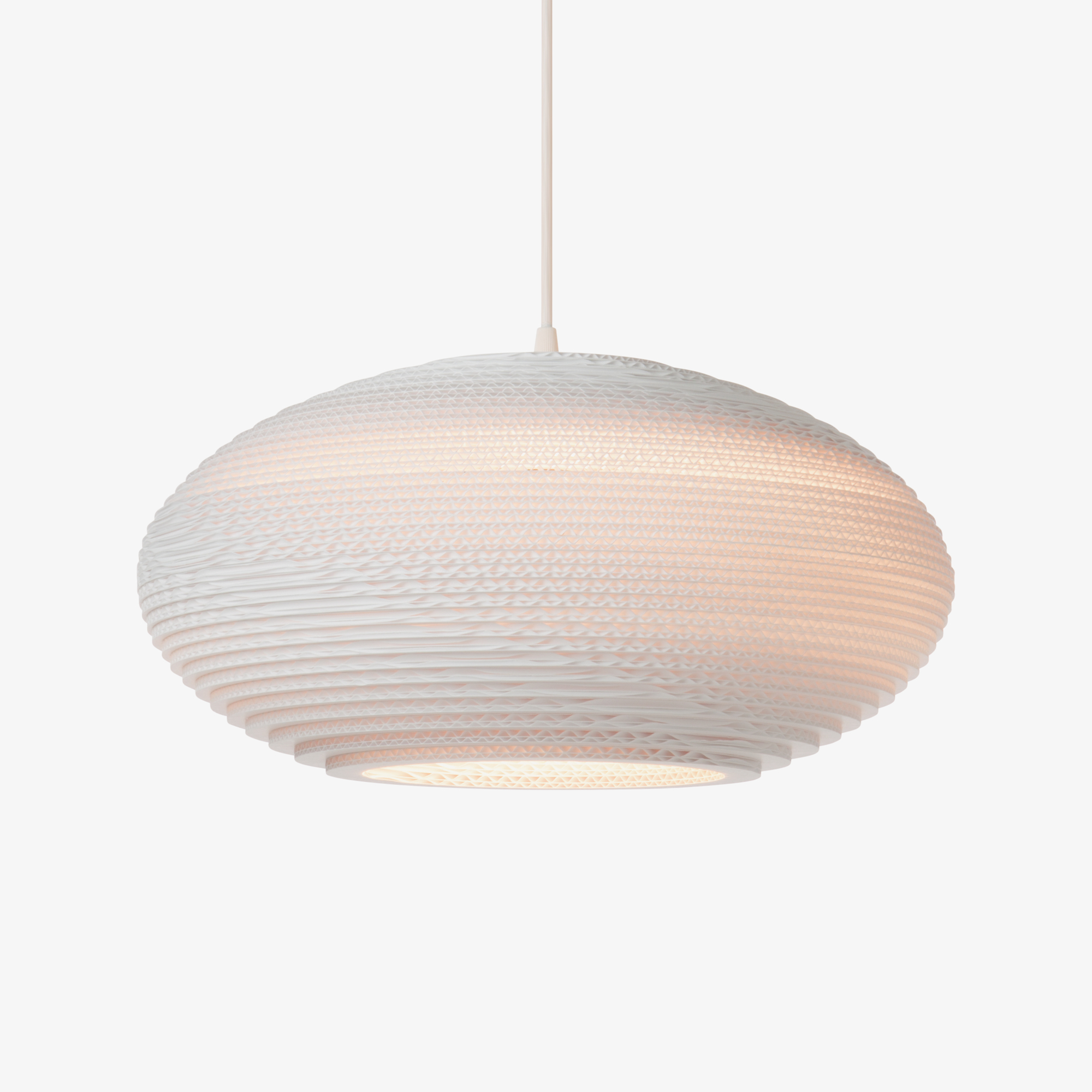 Scraplights Disc 20 Lampe suspendue Blanc Graypants