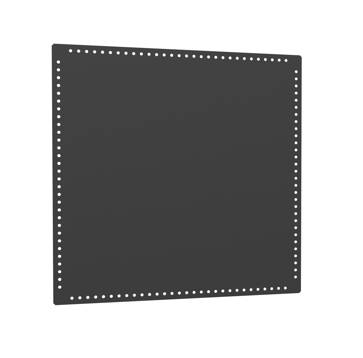 USM Haller Étagère perforée Pièce de rechange 50 x 35 cm Noir