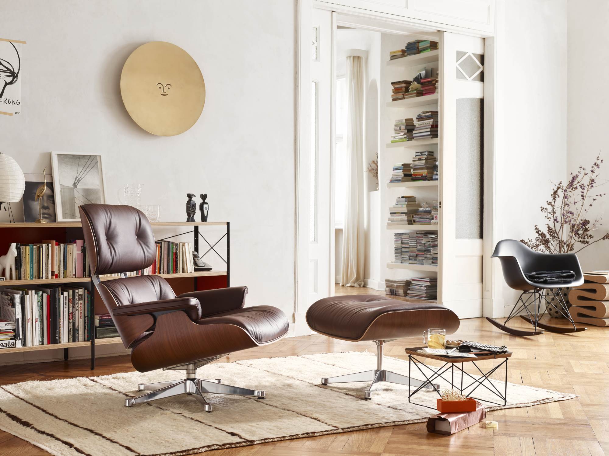 Occasional LTR Beistelltisch Nussbaum Vitra-Amerikanischer Nussbaum / basic dark