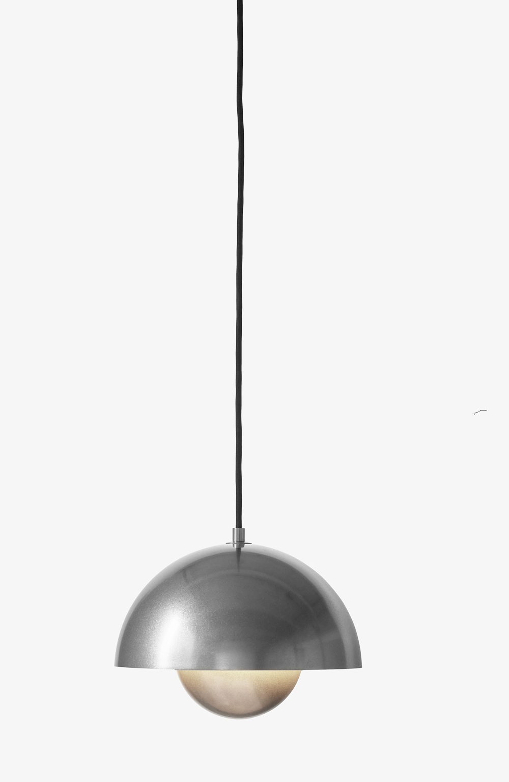 Suspension VP1 Flowerpot, édition anniversaire « Pewter » d'AndTradition