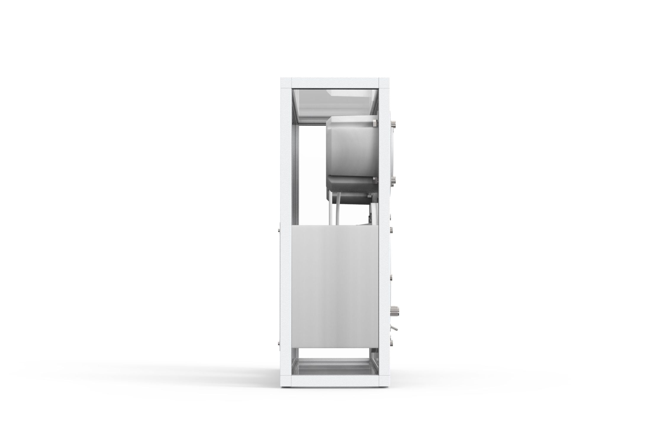 Haut-parleur transparent blanc Transparent