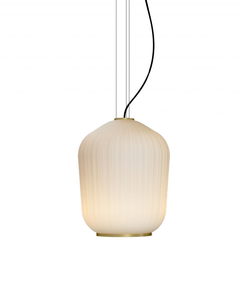 Plissée Lampe suspendue Laiton ClassiCon