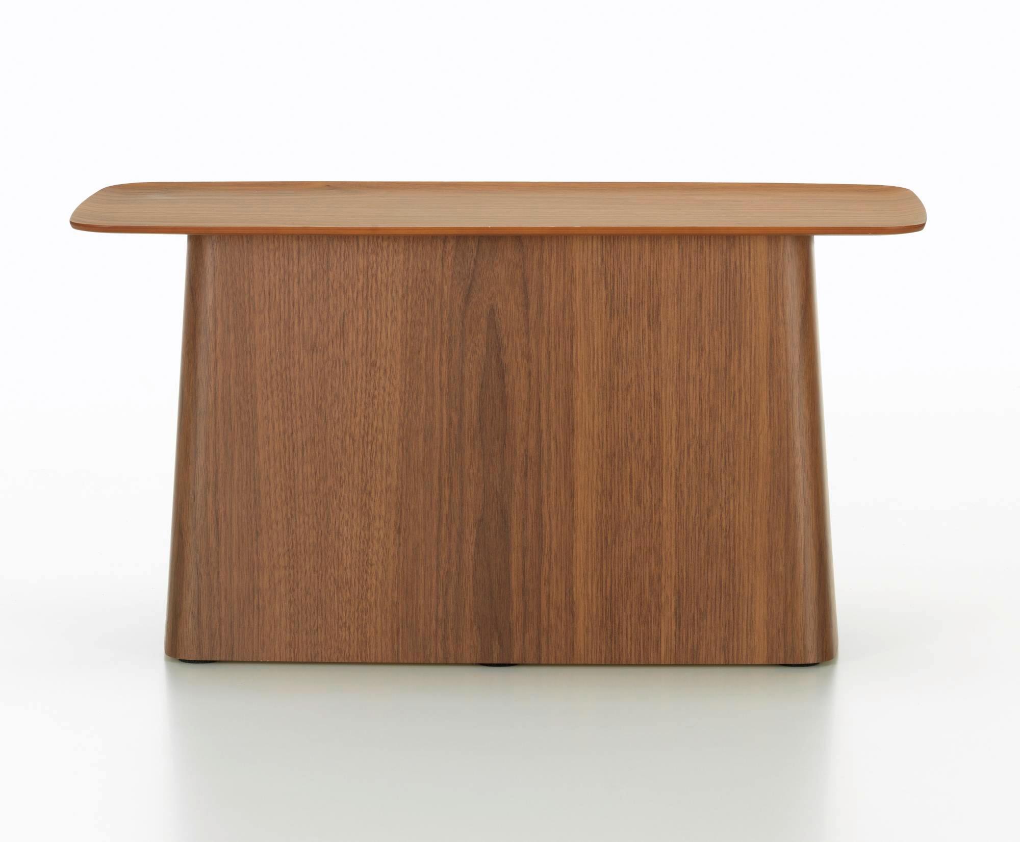 Grande Table d’appoint noyer Wooden Side Table Beistelltisch Vitra