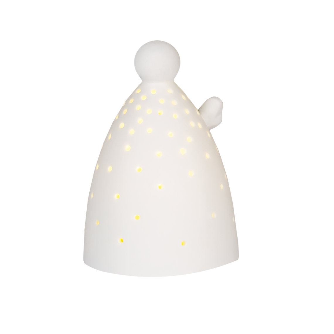 Mini roue lumineuse LED en forme d'ange