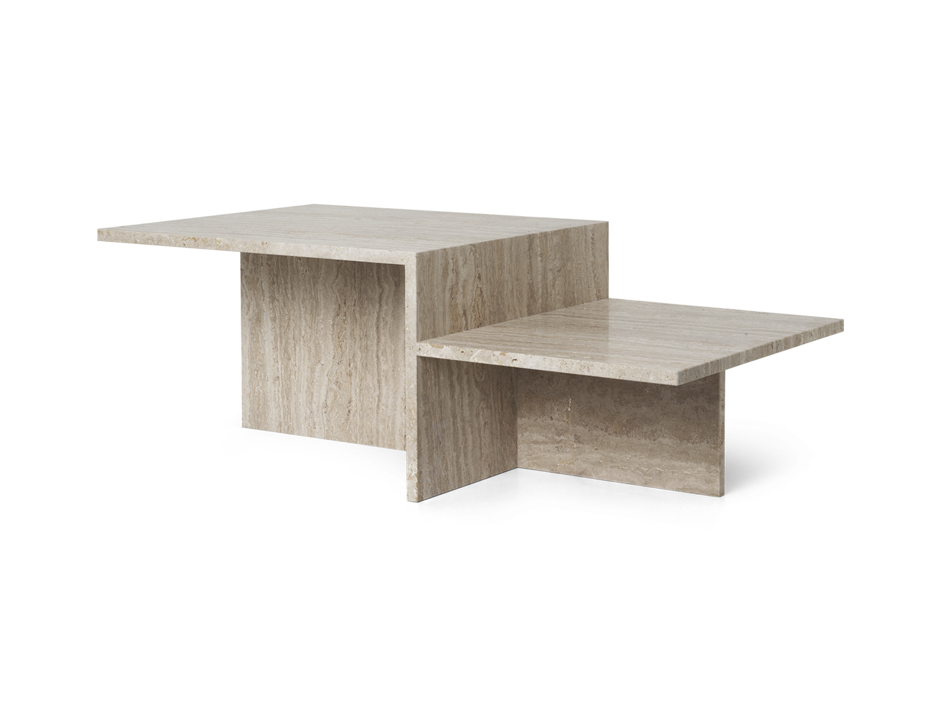 Distinct Coffee Table - Travertine table basse Ferm Living