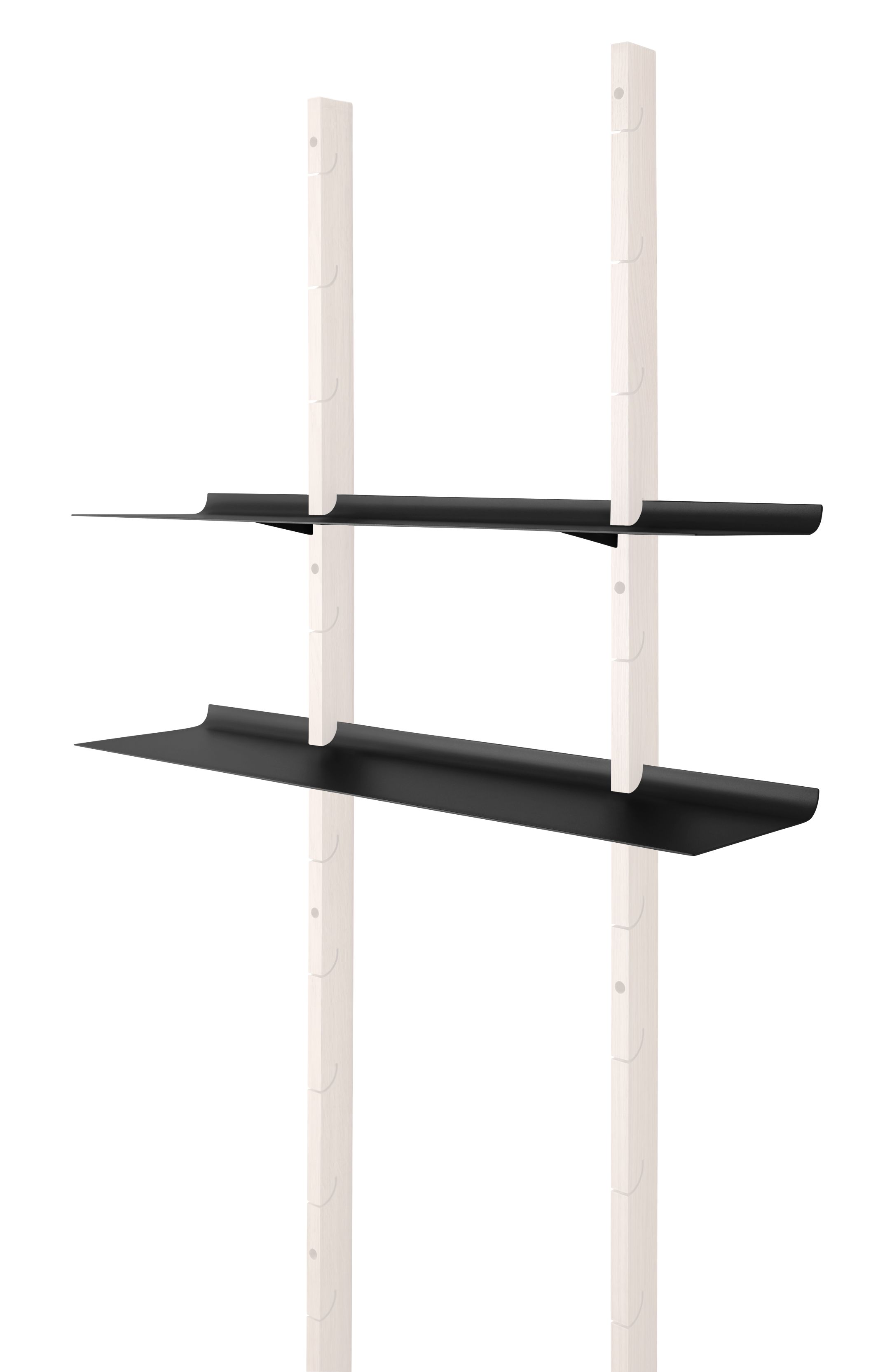 Smile Étagères Shelf Set of 2 - noir D 20 cm Eva Solo 