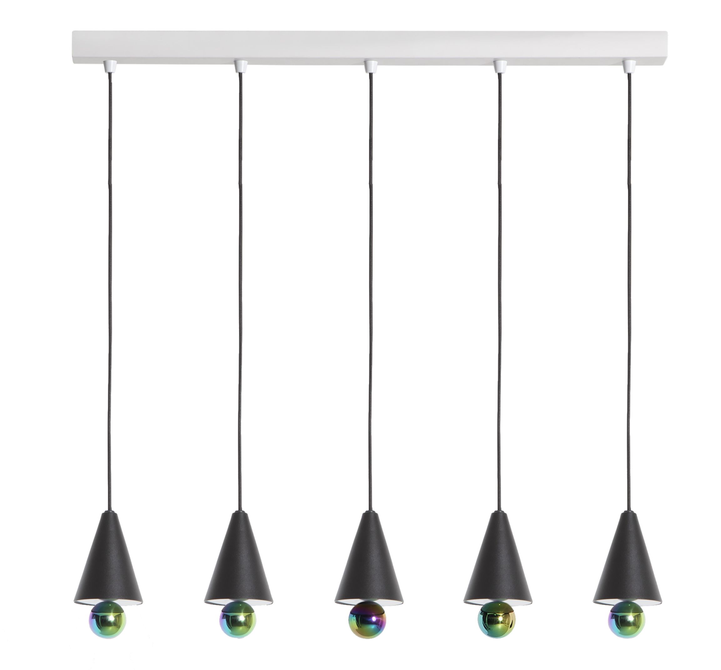 Cherry Pendant light Lampe à suspendre 5 pièces Linear Petite Friture 