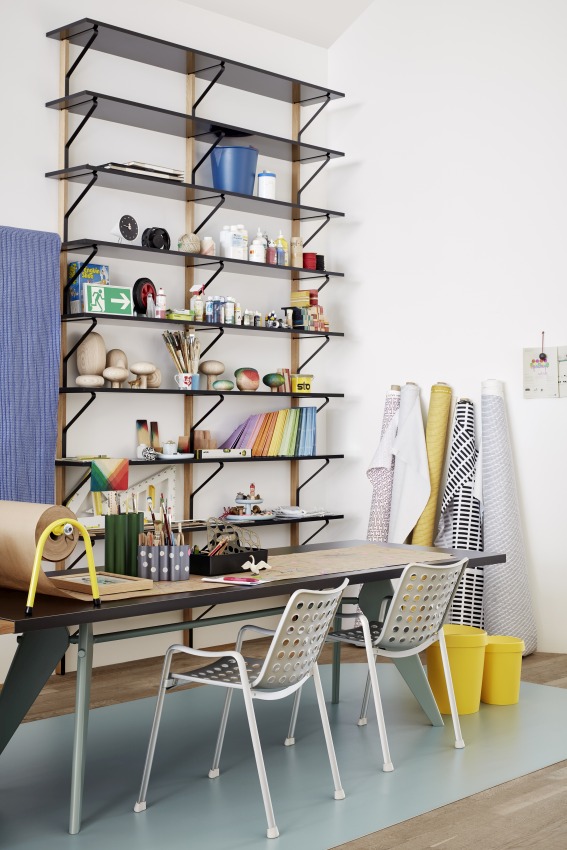Corbeille à papier Happy Bin S JAUNE Vitra OFFRE SPECIALE