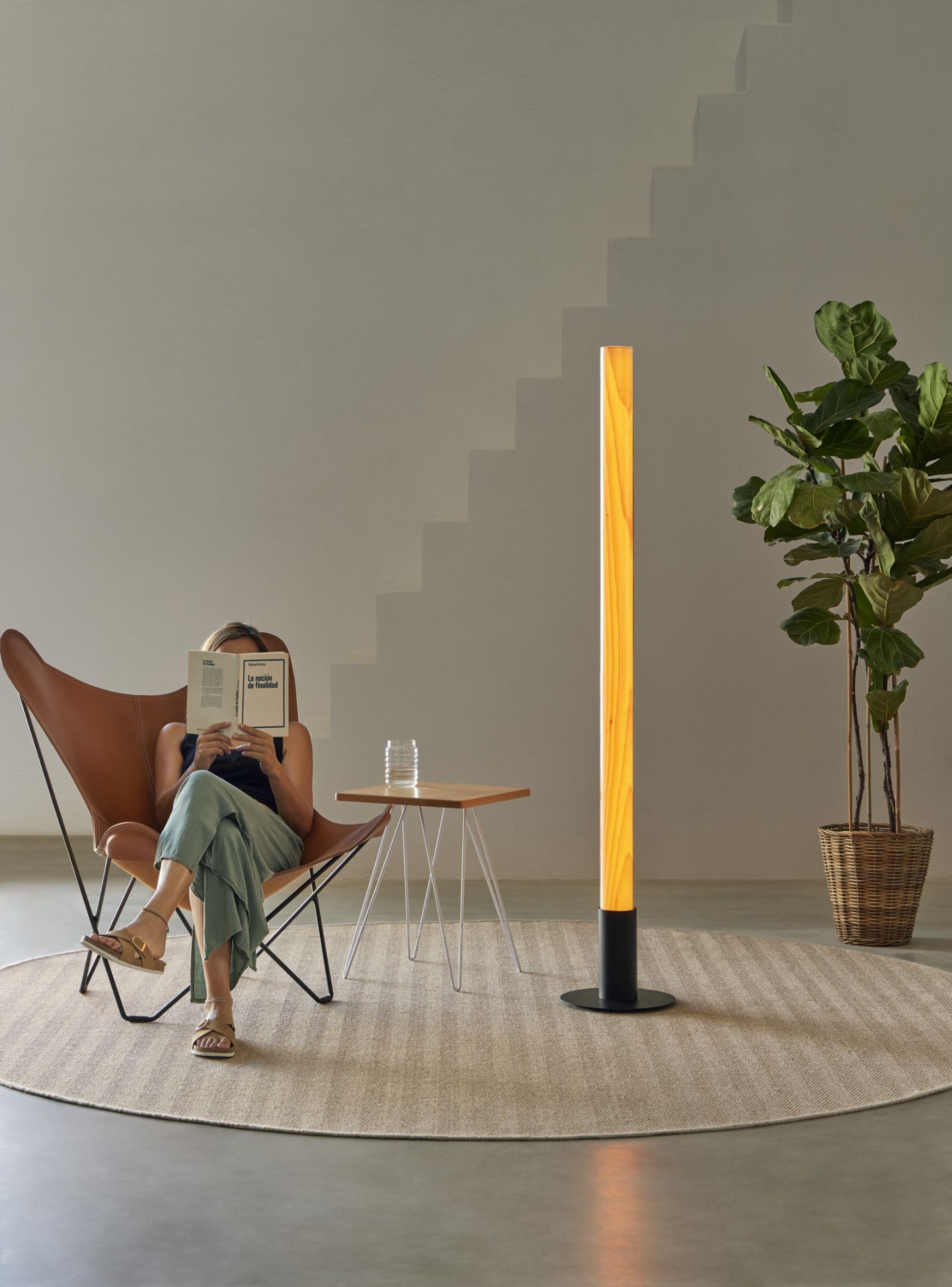 Estela Lampadaire Hêtre LZF Lamps
