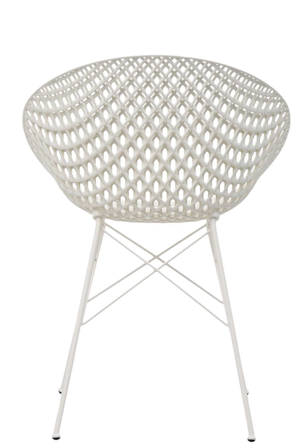 Smatrik Chaise d'extérieur Kartell blanc
