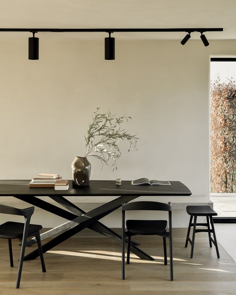 Tabouret Osso avec coussin d'assise Ethnicraft