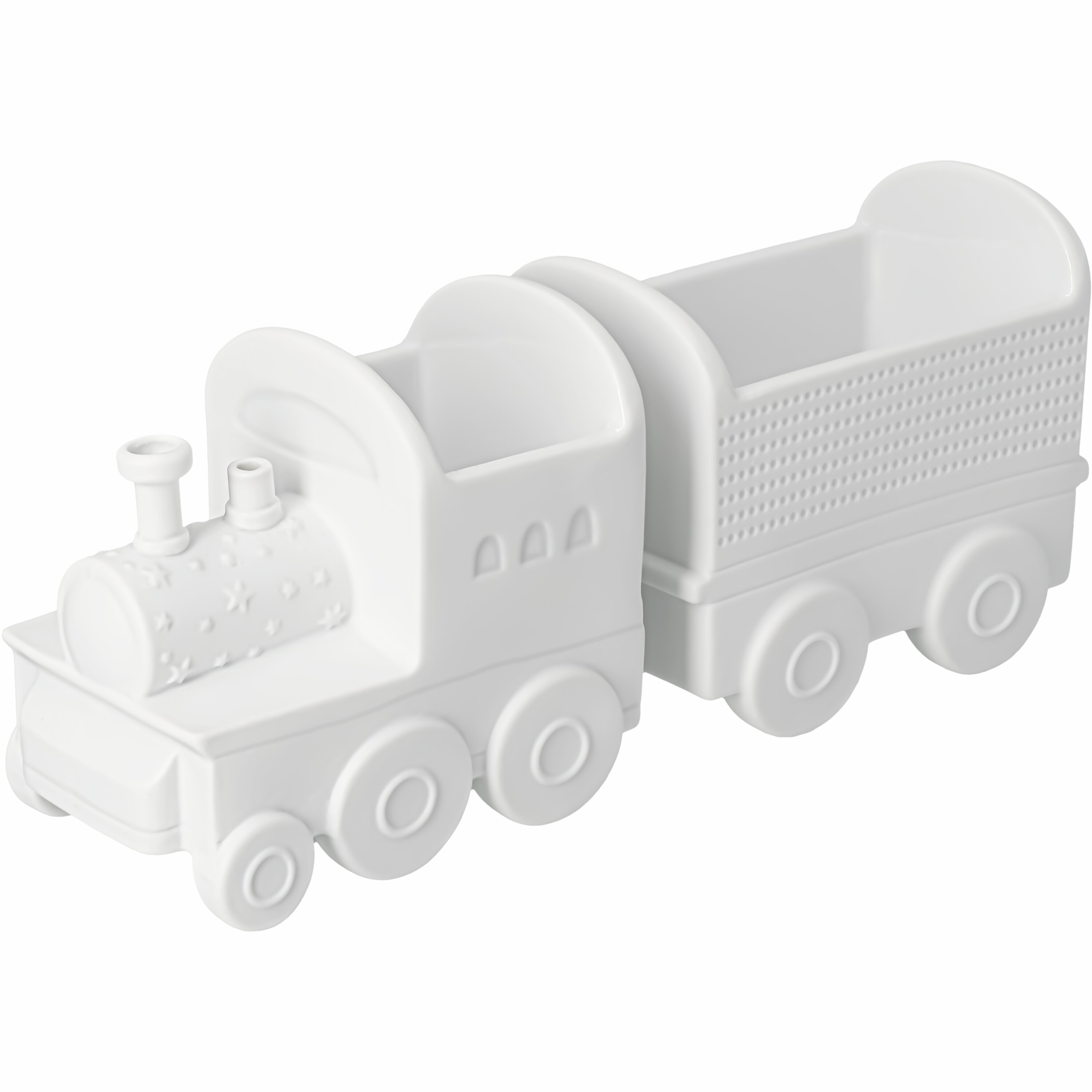 Ensemble de train de Noël, bol, roues