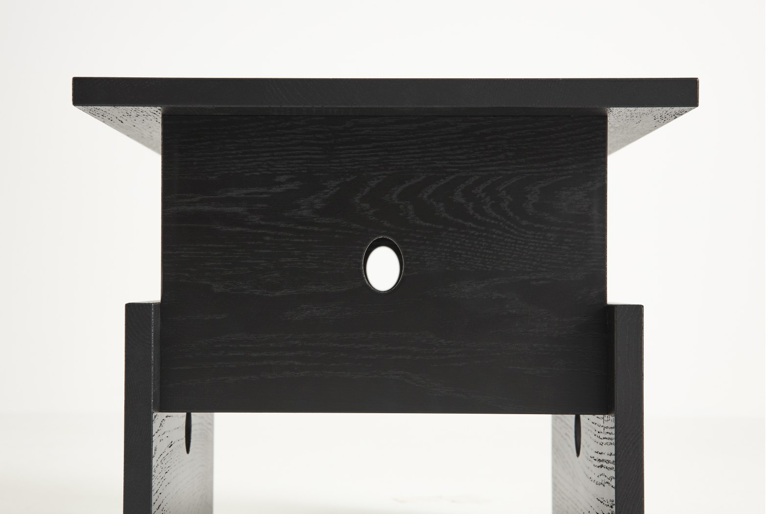 Wood Box Coffee Table Table basse Hay chêne noir vernis à base d'eau
