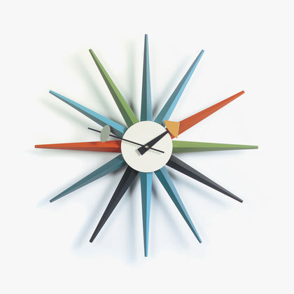 Sunburst Clock Horloge Murale Vitra