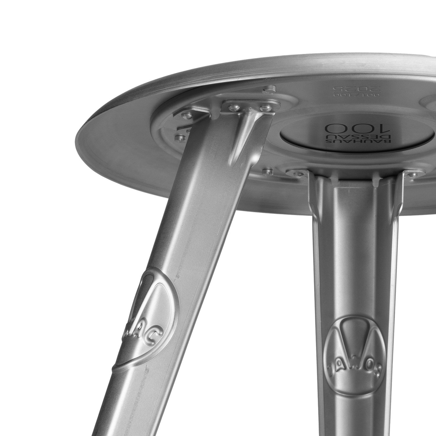 Just Steel Tabouret Bauhaus Dessau 100 Edition Rowac LIMITED EDITION