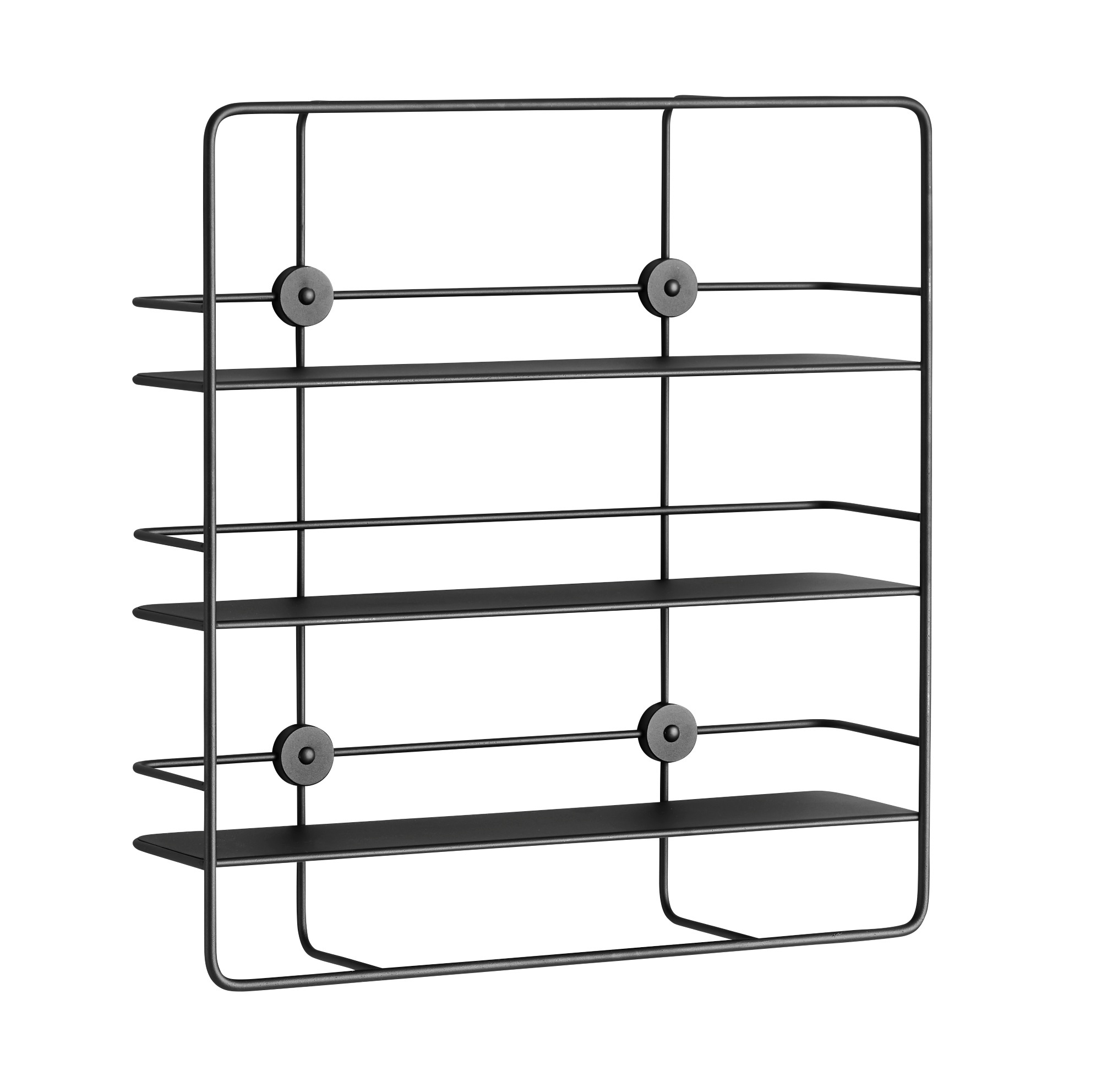 Coupé étagère murale rectangulaire Woud