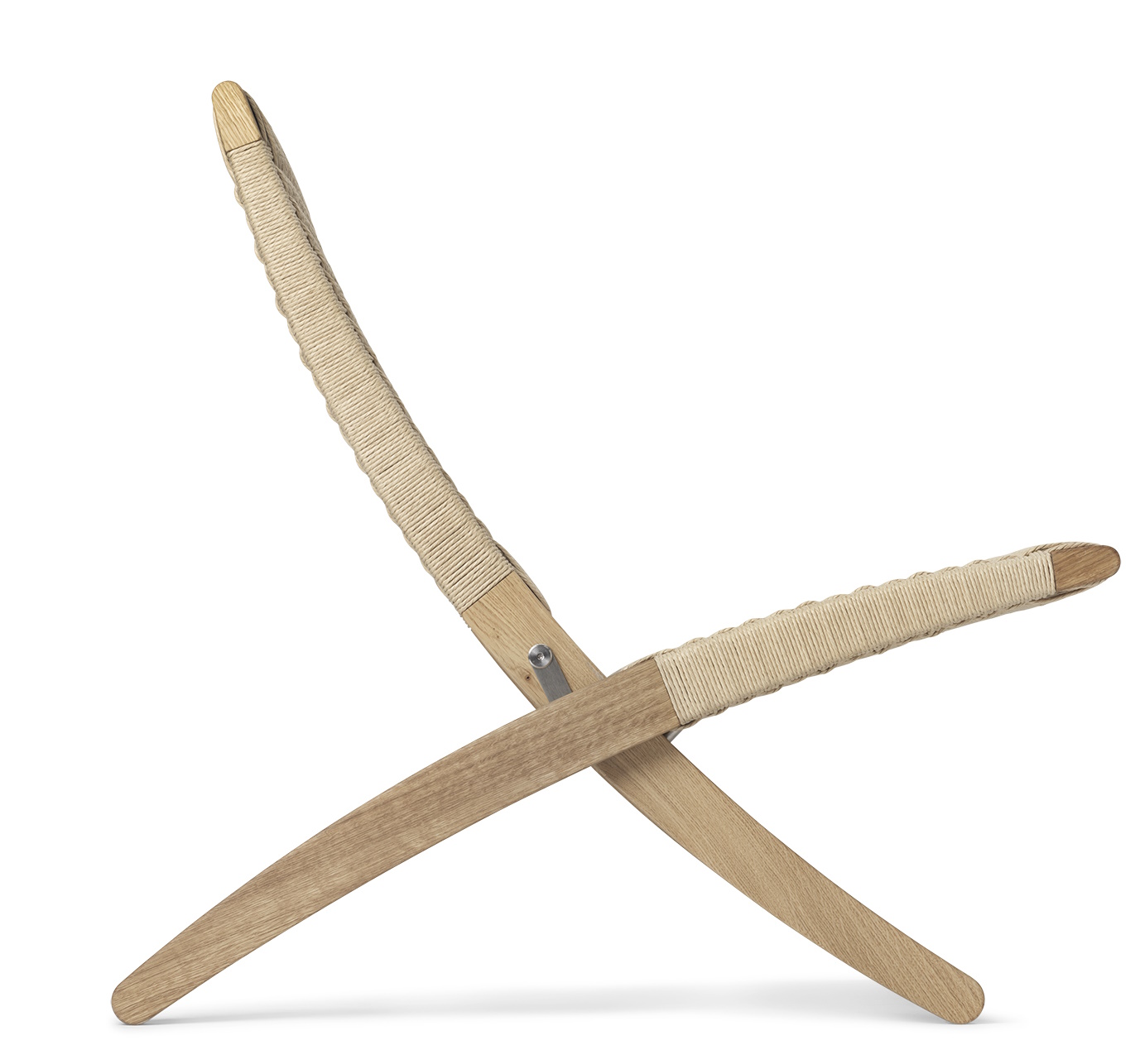 Cuba Paper Cord Papier tressé Fauteuil CHÊNE HUILÉ Carl Hansen & Søn UNIQUE