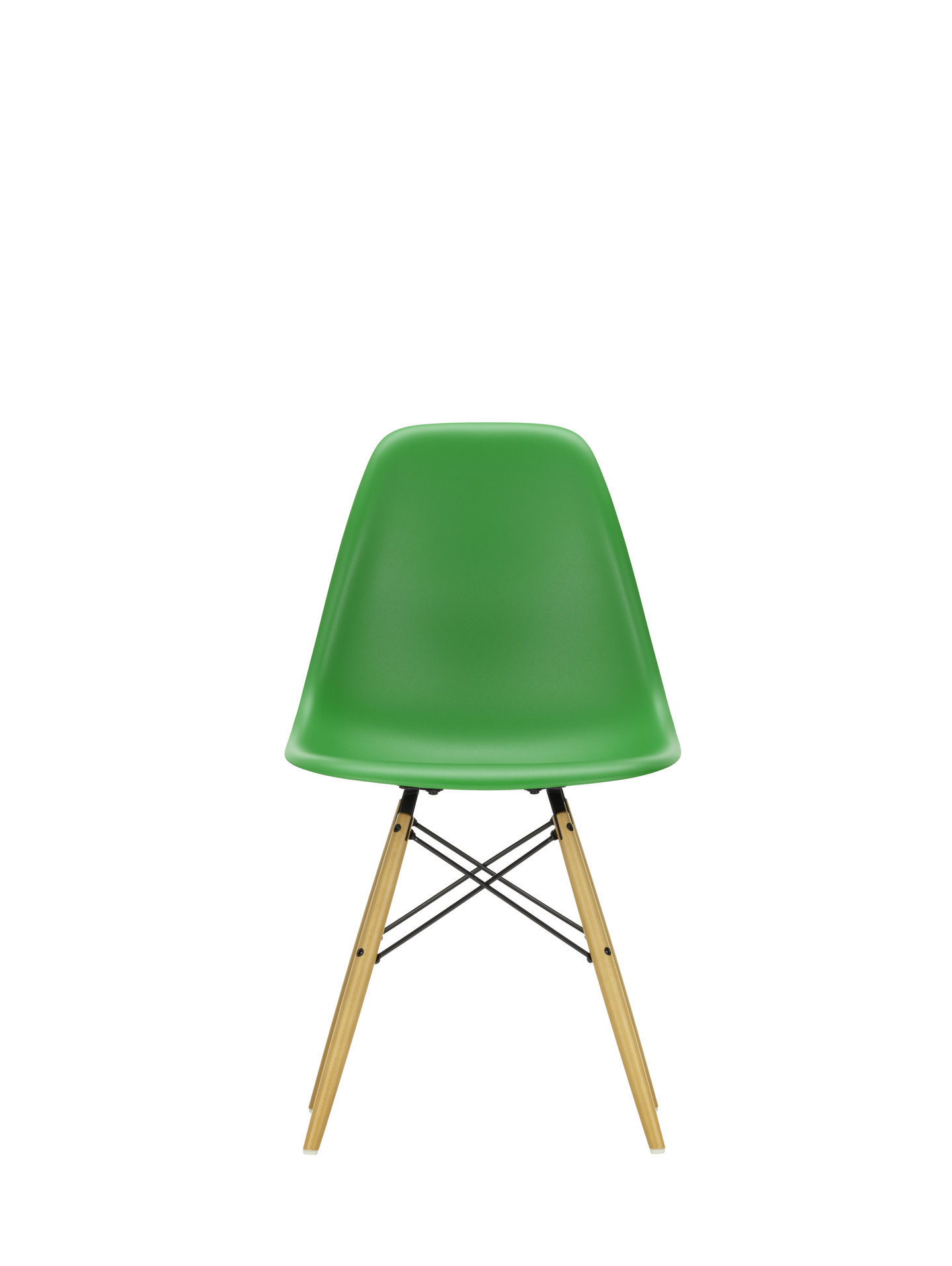 Eames Plastic Side Chair DSW Chaise Vitra Frêne Couleur miel - Rose tendre