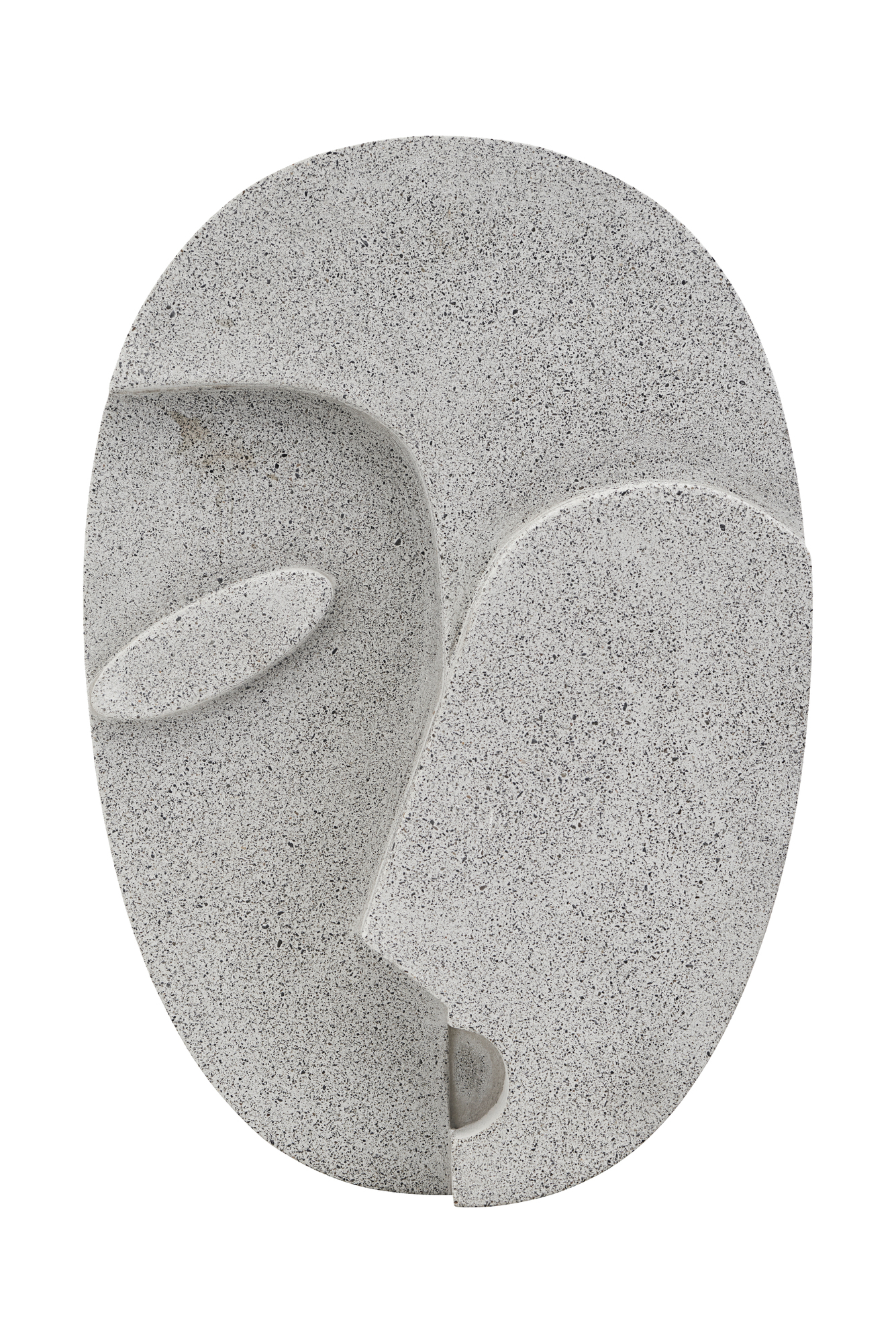 Wall Art Face Objet mur Visage Gris house doctor OFFRE SPECIALE