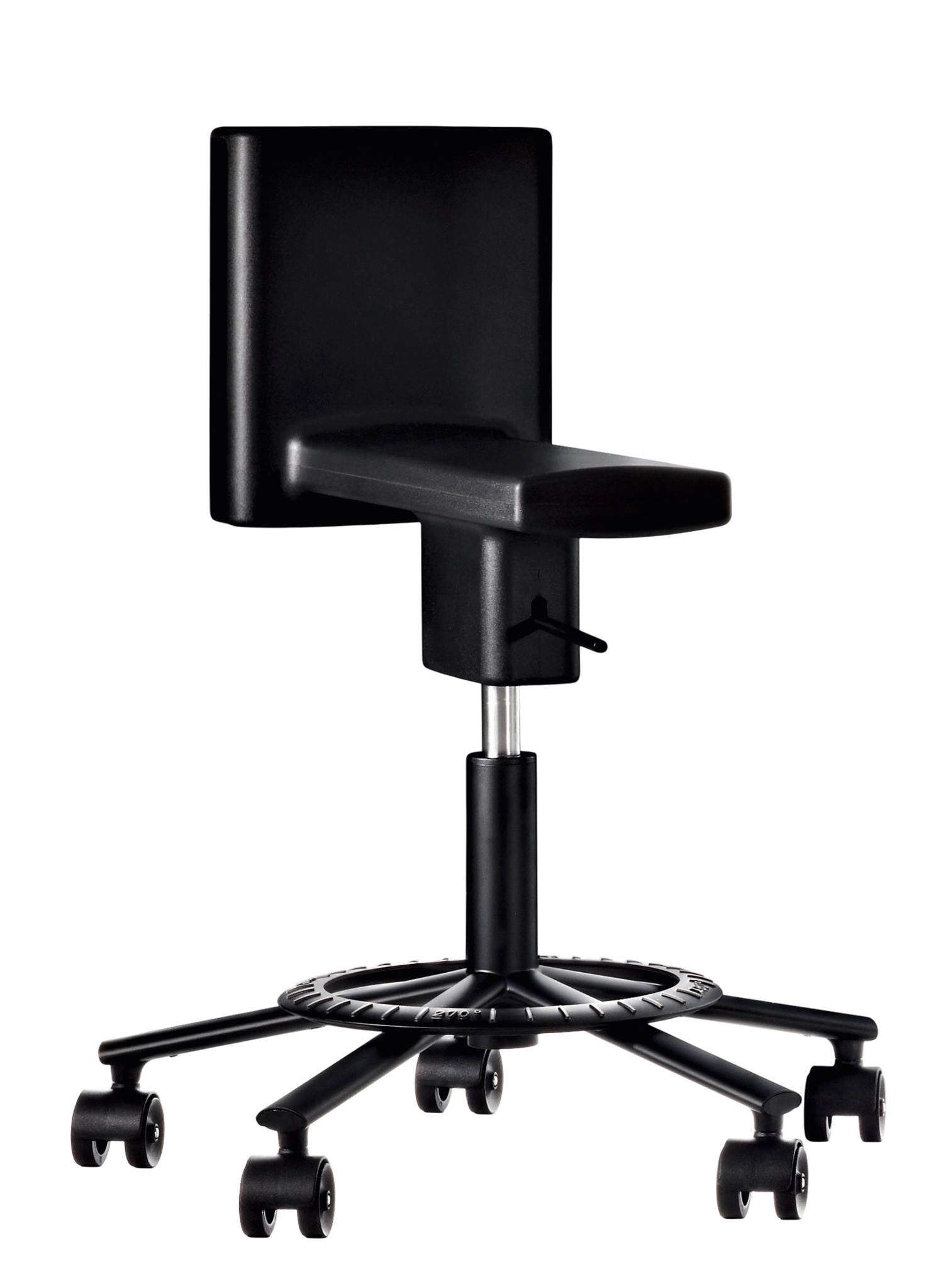 360° Stool Chaise pivotante Noir Magis