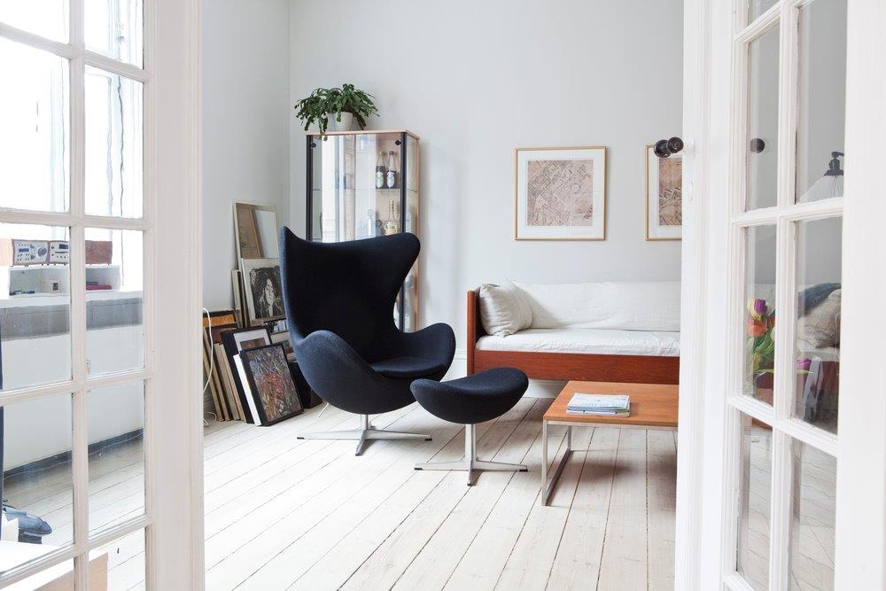 Egg Chair / Le fauteuil dit " L'Oeuf"  Fritz Hansen 