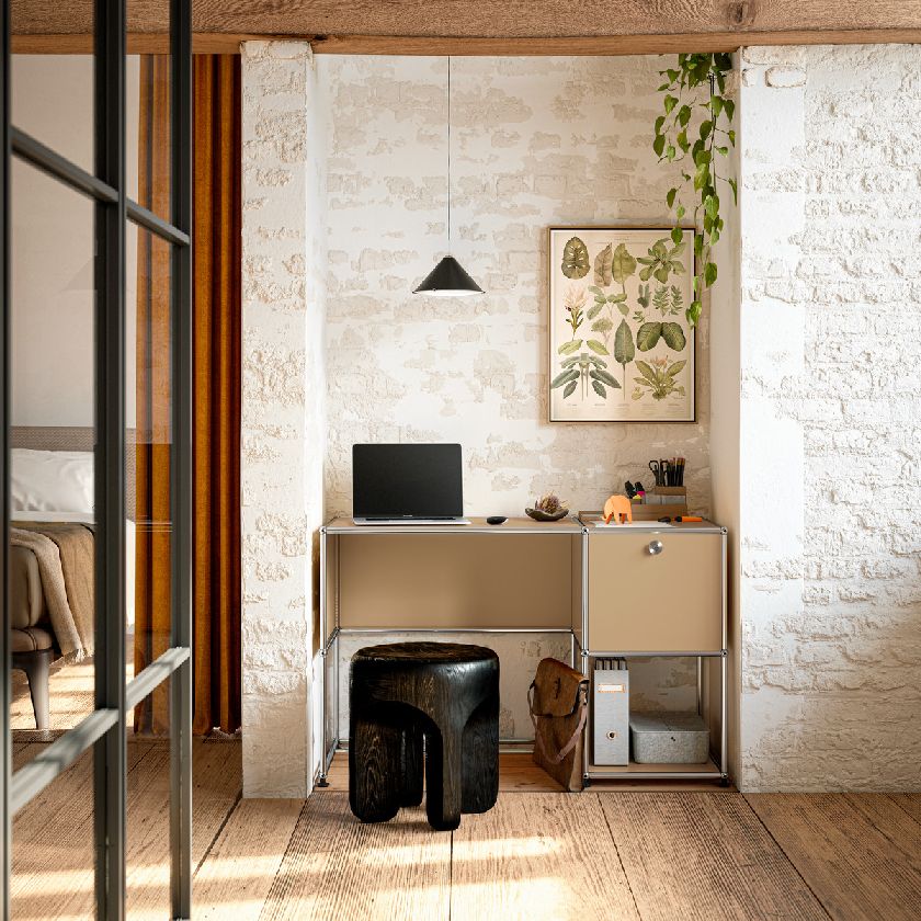 USM haller Bureau B21 blanc pur