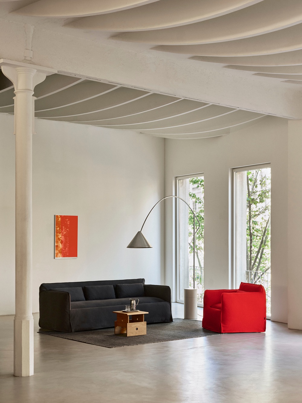 Compass Floor lamp Lampadaire Hay
