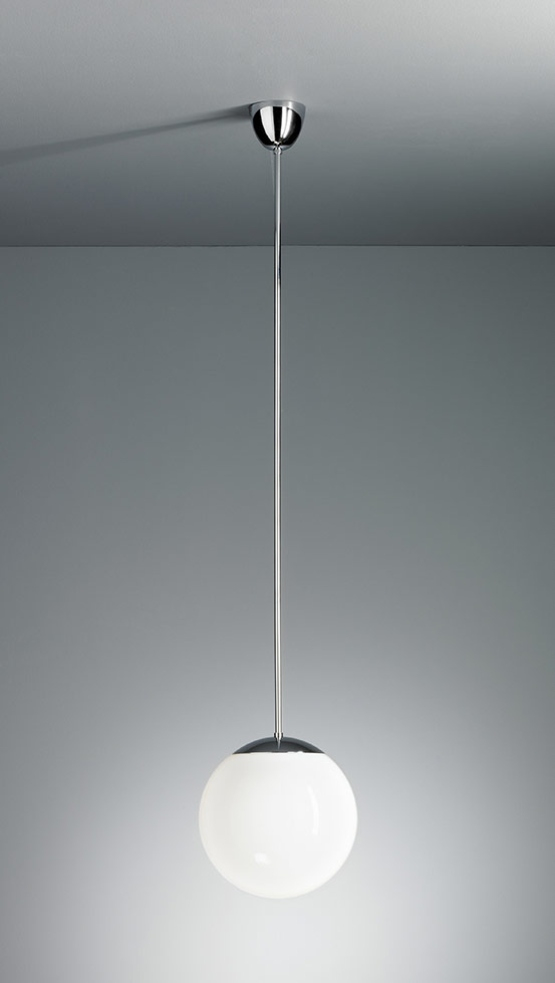 HL 99 / HL99 Lampe Pendentif avec Globe opale Tecnolumen Ø20 cm