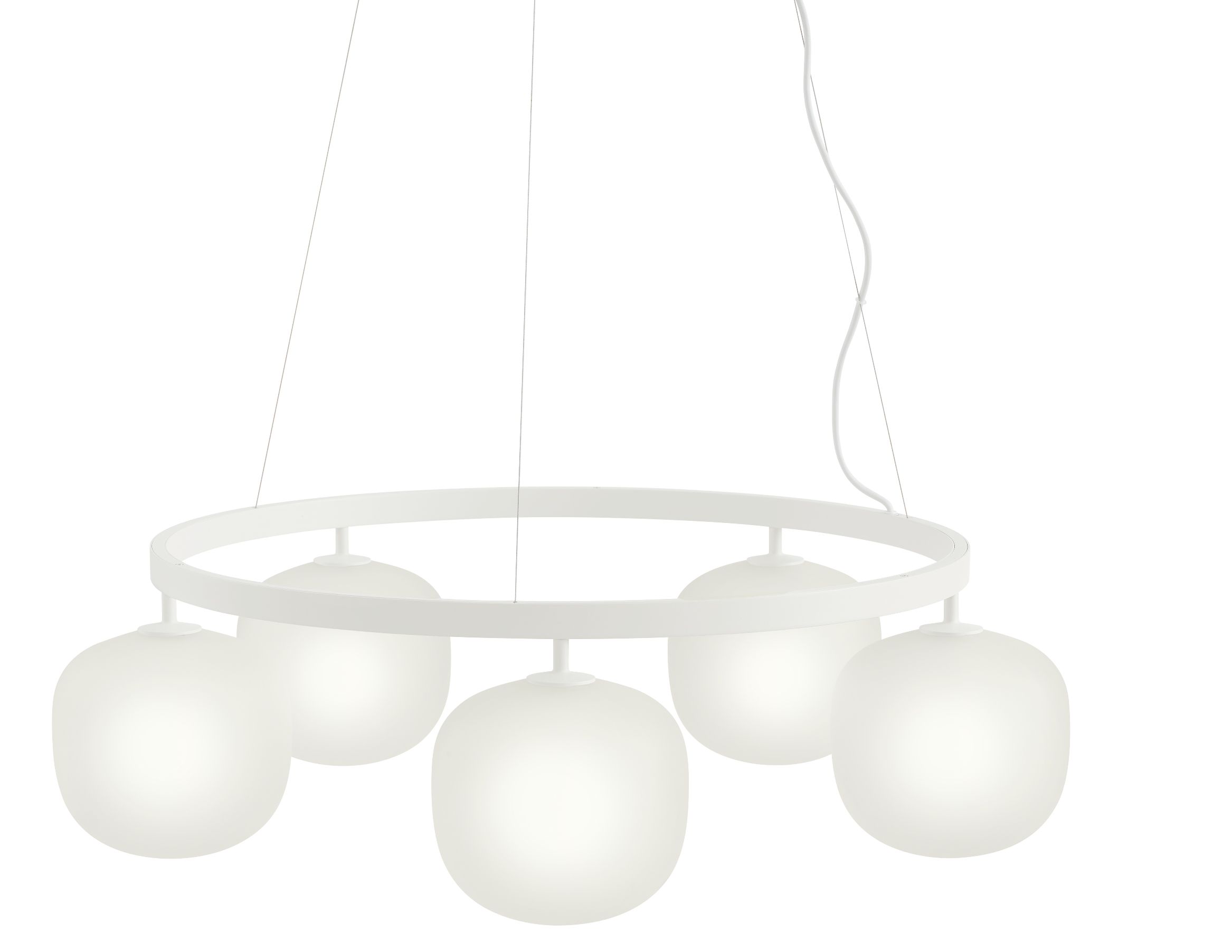 Rime Chandelier Lampe suspendue Muuto
