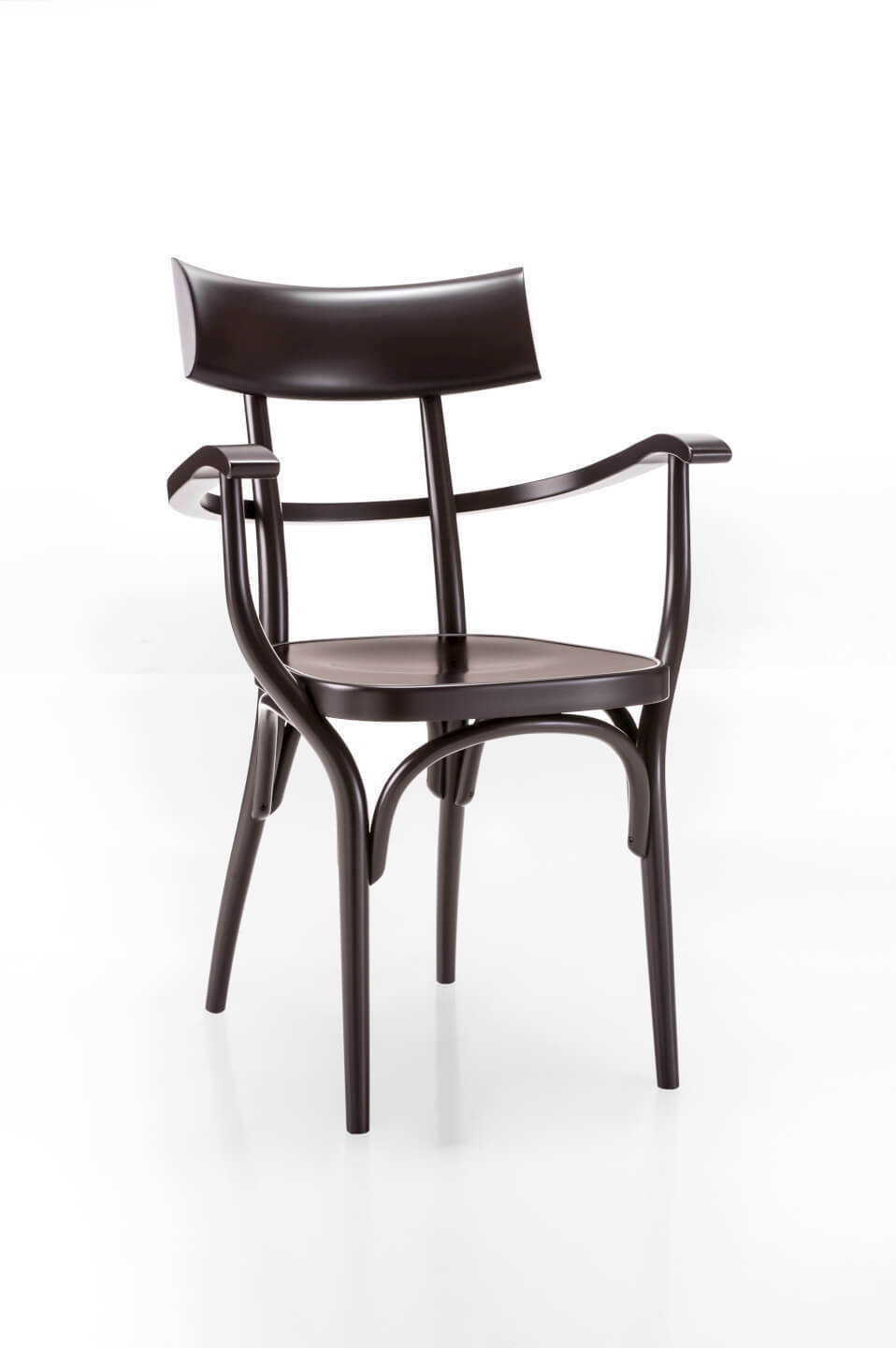 Czech Armchair Fauteuil Wiener GTV Design noyer foncé