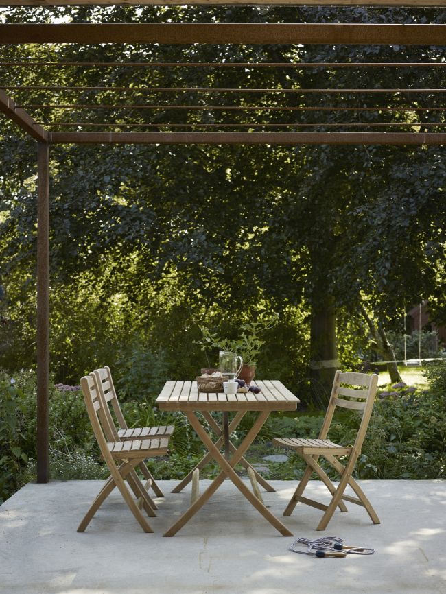 Selandia Table 147 Table à manger d'extérieur Skagerak by Fritz Hansen