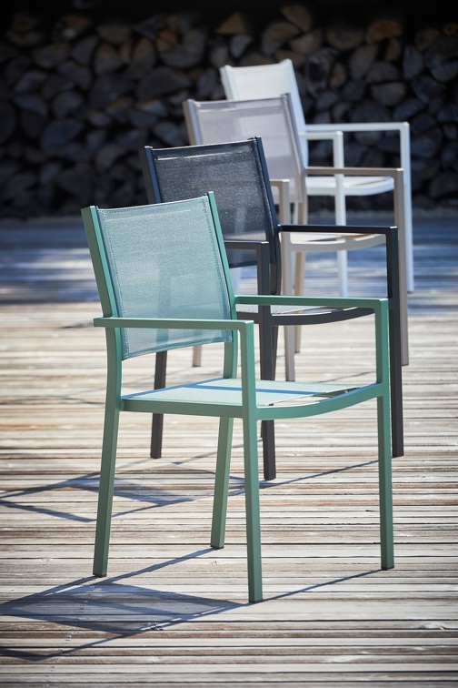 Fiam Aria Outdoor Fauteuil empilable Jan Kurtz