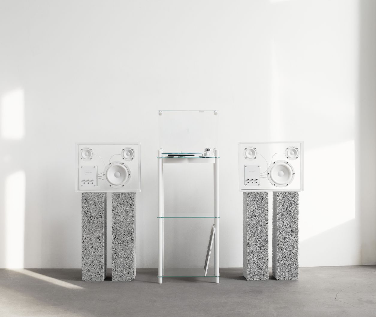 Table tournante transparente Transparent