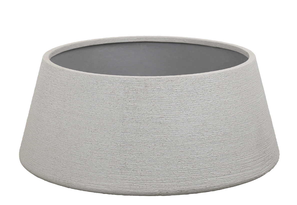 Jardinière trapézoïdale moyenne pour extérieur, style canne